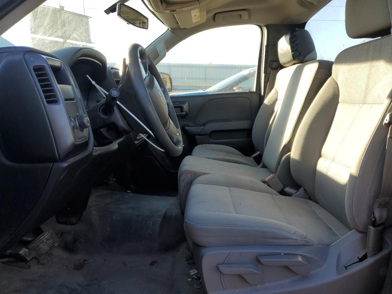 2014 Chevrolet Silverado VIN 1GCNCPEH0EZ386653 Copart auction photo, side / front end damage thumbnail 7