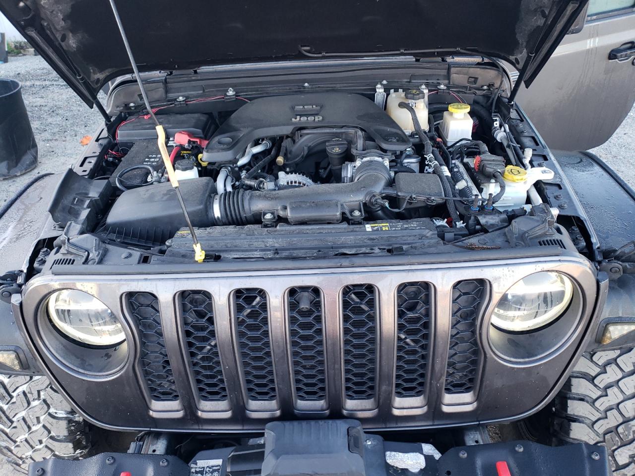 2020 Jeep Gladiator VIN 1C6JJTBG1LL205494 Copart auction photo, side damage thumbnail 11