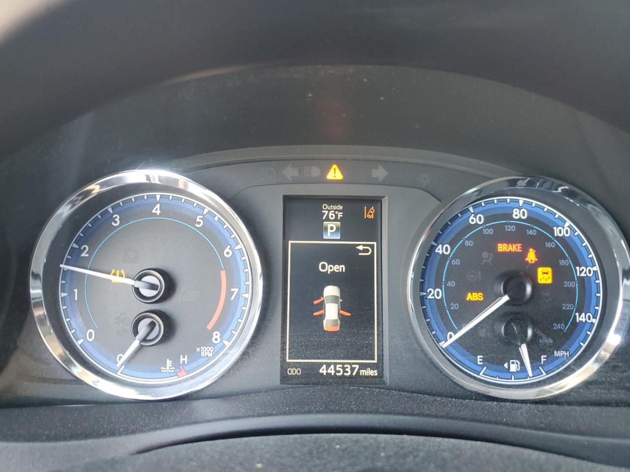 2019 Toyota Corolla VIN 5YFBURHE3KP862414 Copart auction photo, rear end damage thumbnail 9