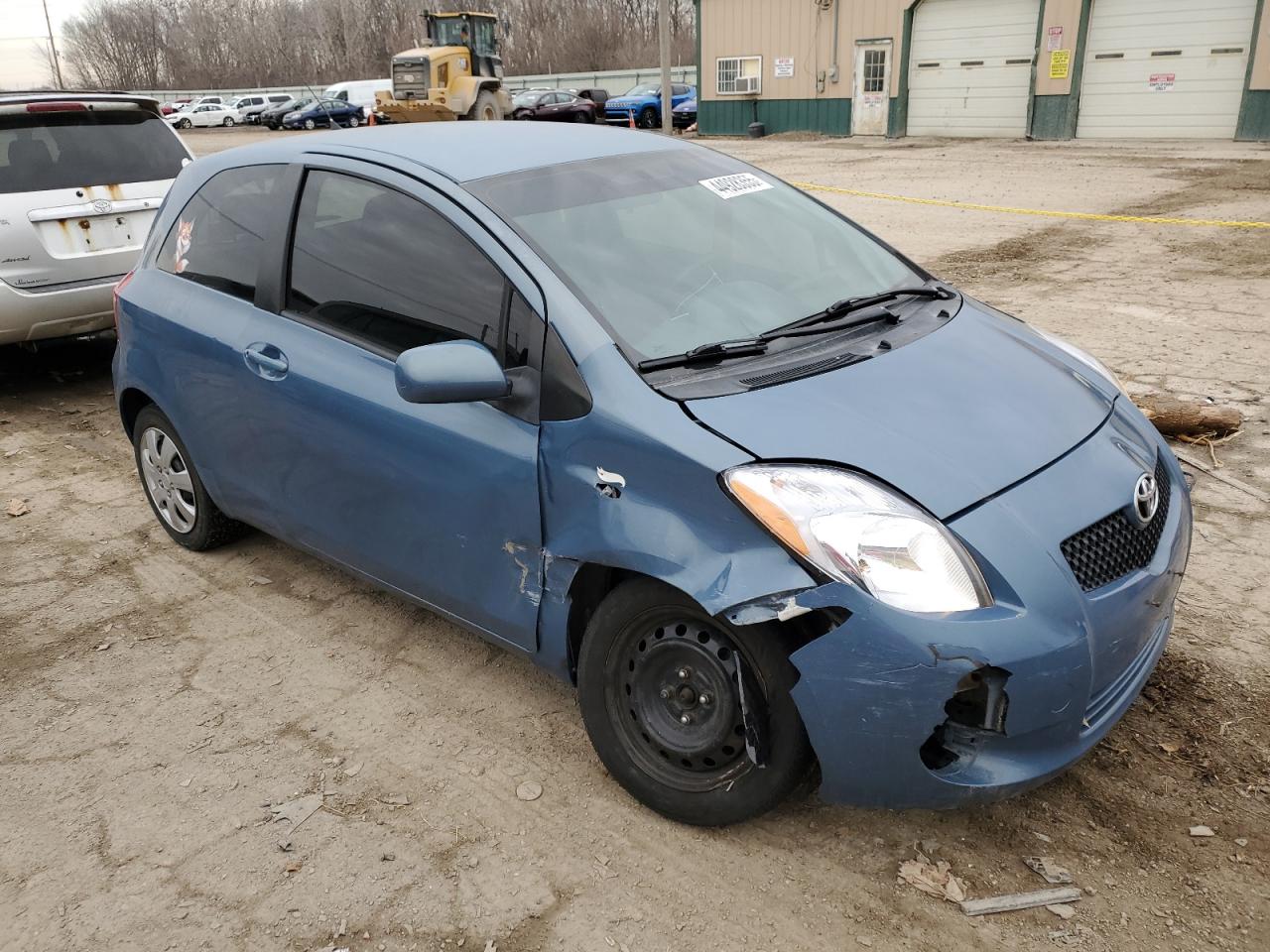 2007 Toyota Yaris VIN JTDJT923875069765 Copart auction photo, front end damage thumbnail 4