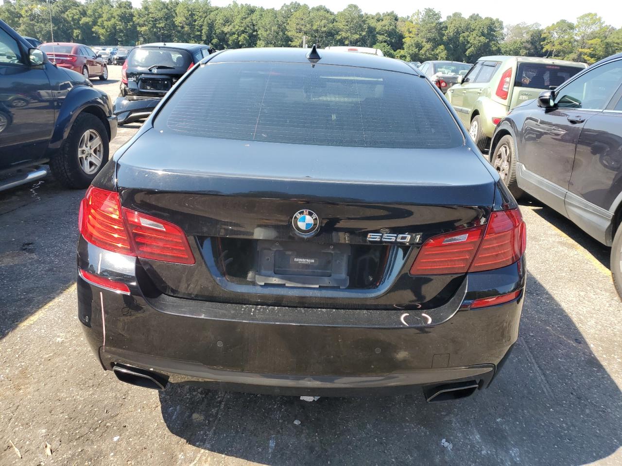 2016 BMW 5er VIN WBAKN9C55GD961733 Copart auction photo, frame damage damage thumbnail 6
