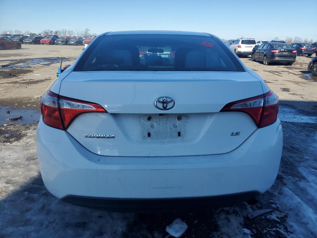 2015 Toyota Corolla VIN 2T1BURHE5FC293930 Copart auction photo, front end / side damage thumbnail 6