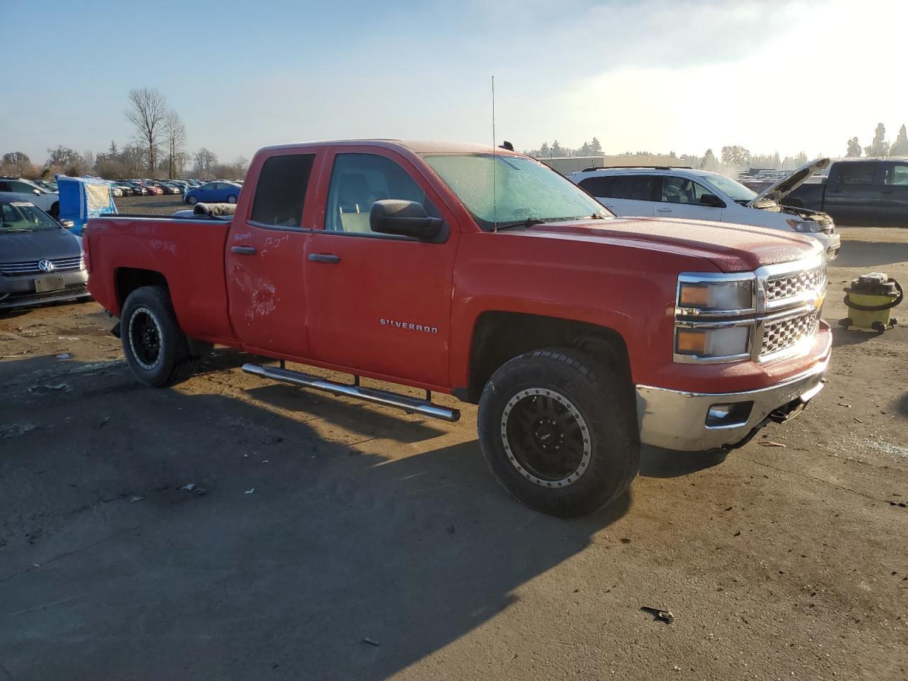 2014 Chevrolet Silverado VIN 1GCVKREC3EZ250312 Copart auction photo, rear end damage thumbnail 4