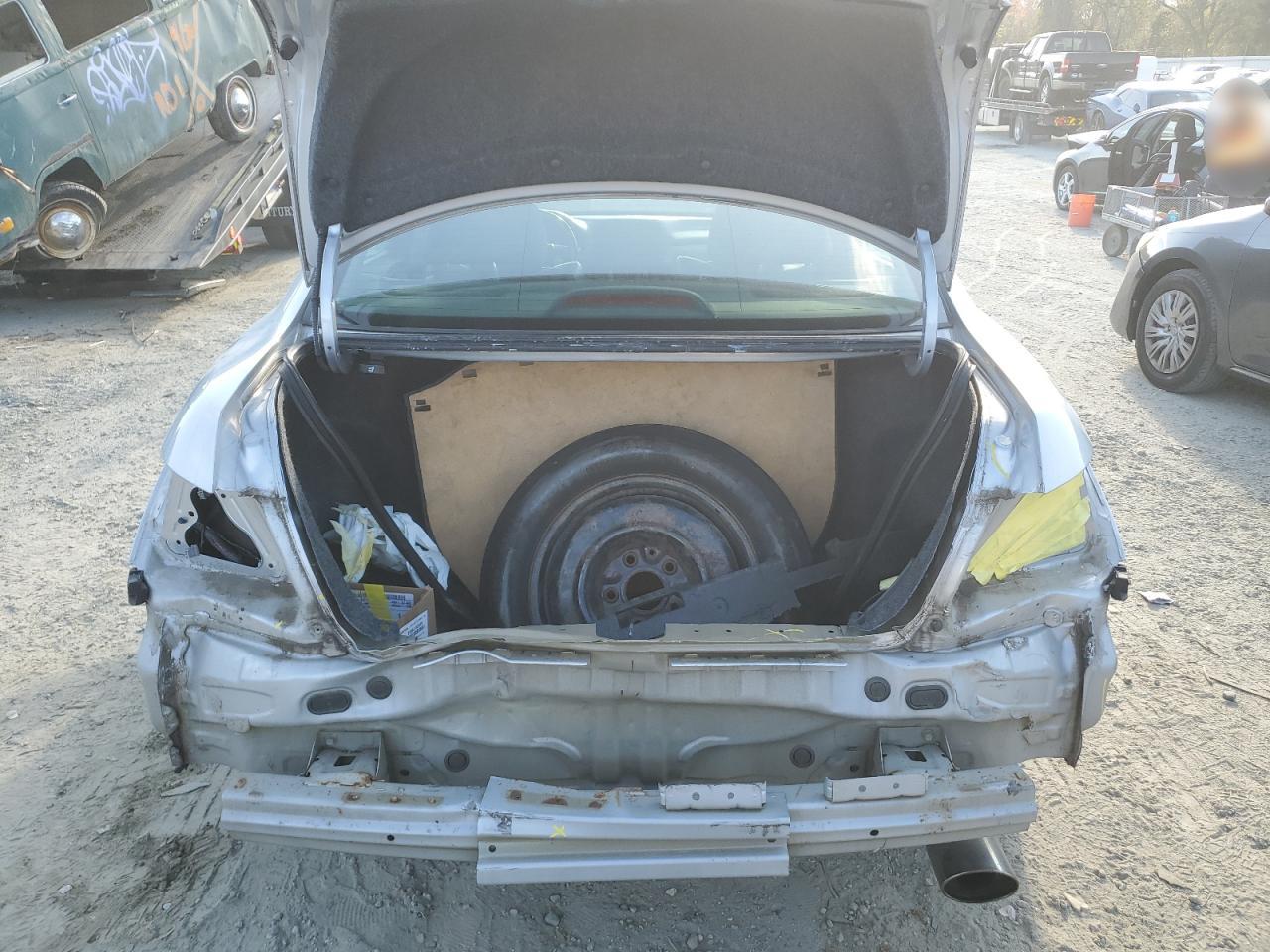 2010 Honda Accord VIN 1HGCP2F85AA106393 Copart auction photo, rear end / front end damage thumbnail 6