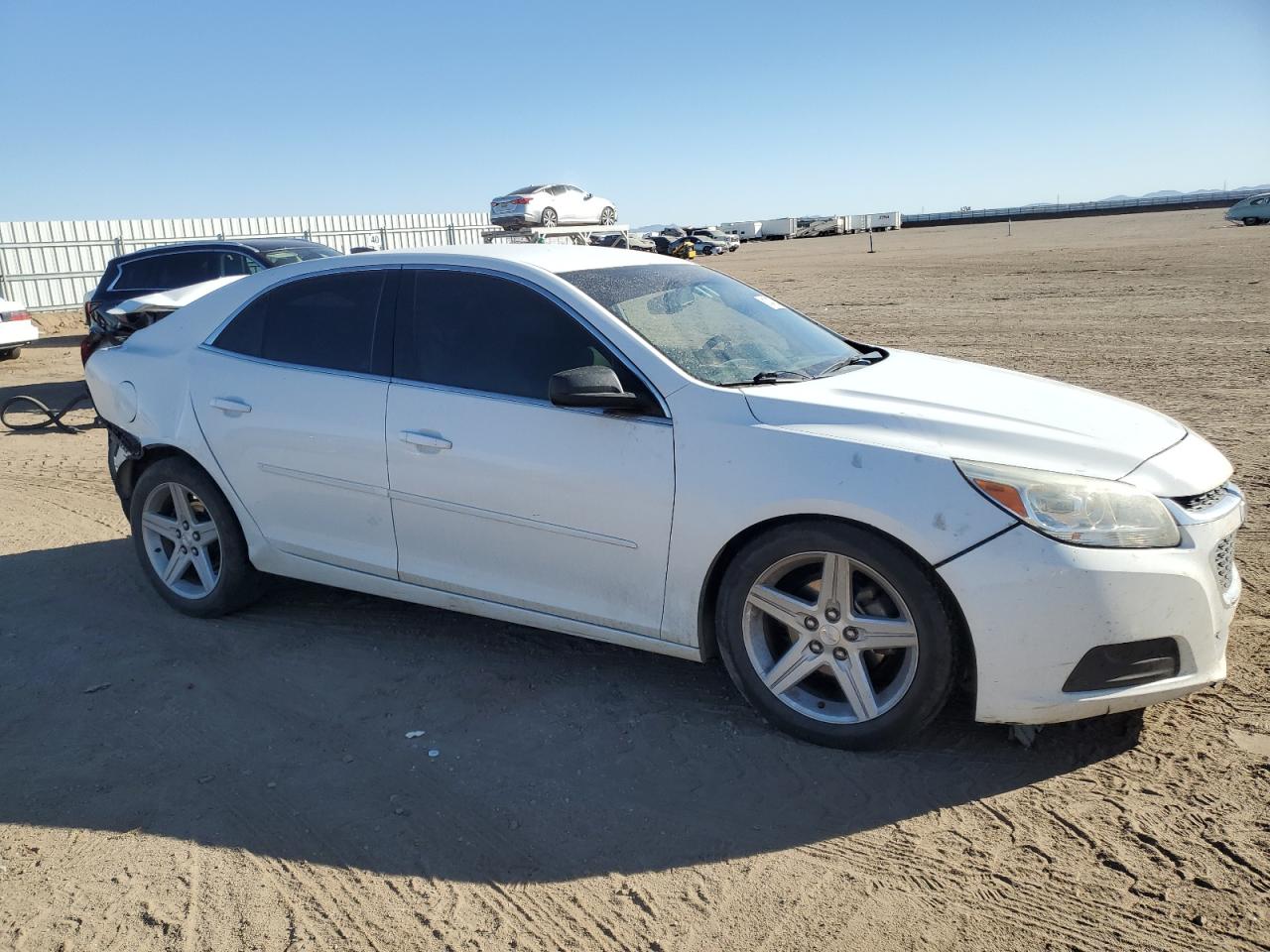 2015 Chevrolet Malibu VIN 1G11B5SL2FF111960 Copart auction photo, rear end / front end damage thumbnail 4