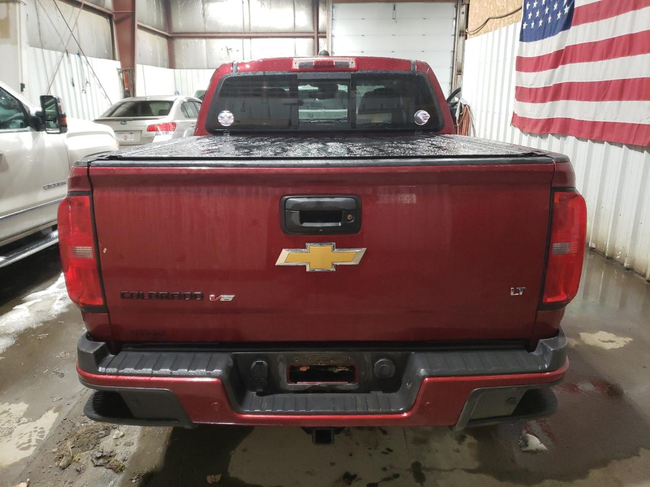 2020 Chevrolet Colorado VIN 1GCGTCEN4L1203113 Copart auction photo, all over damage thumbnail 6