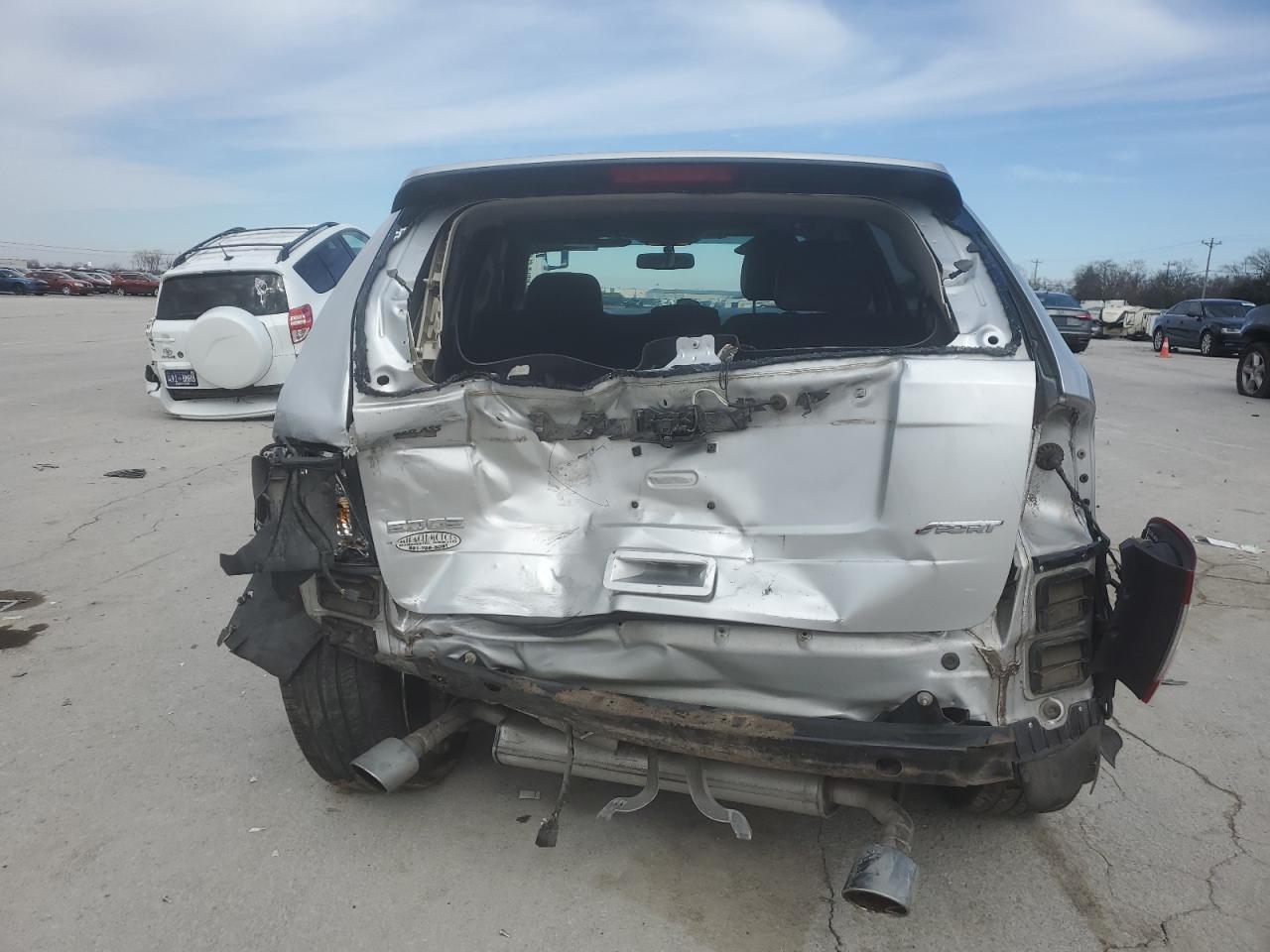 2014 Ford Edge VIN 2FMDK3AK6EBA65062 Copart auction photo, rear end damage thumbnail 6