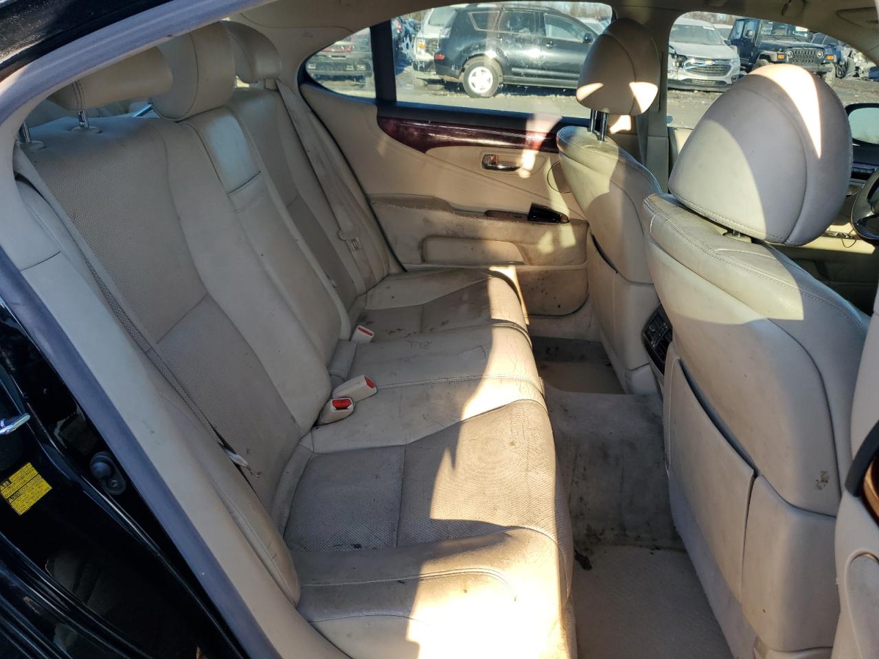 2012 Lexus LS VIN JTHCL5EF5C5012732 Copart auction photo, front end / rear end damage thumbnail 10