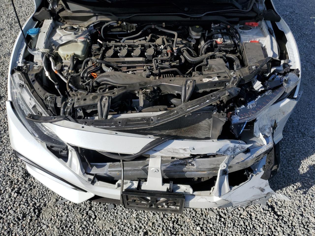 2020 Honda Civic VIN 2HGFC1E52LH702916 Copart auction photo, front end damage thumbnail 12