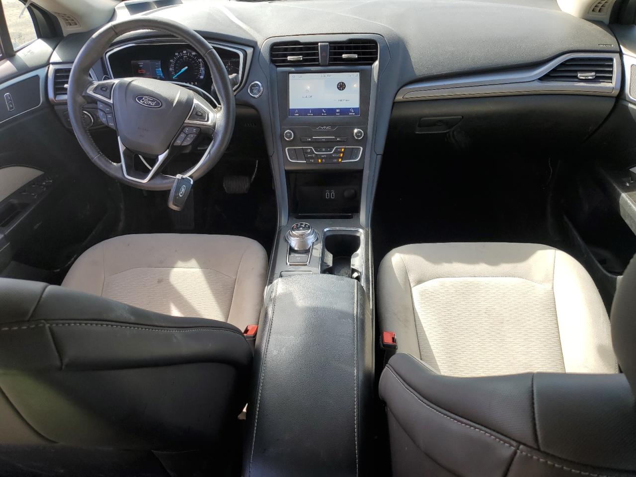2019 Ford Fusion VIN 3FA6P0HD3KR230900 Copart auction photo, rear end damage thumbnail 8
