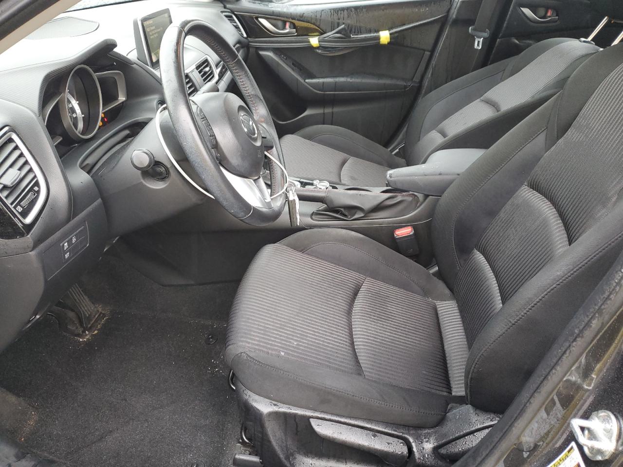 2015 Mazda 3 VIN JM1BM1V77F1267308 Copart auction photo, rear end damage thumbnail 7