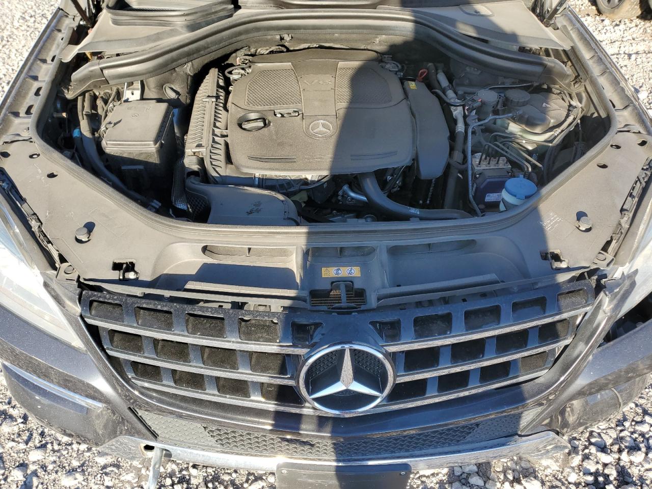 2013 Mercedes-Benz M-klasse VIN 4JGDA5JB8DA256832 Copart auction photo, front end / side damage thumbnail 12