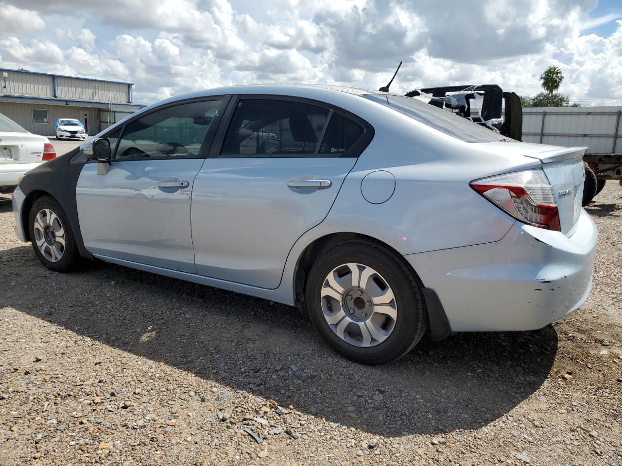 2012 Honda Civic VIN JHMFB4F28CS003725 Copart auction photo, front end damage thumbnail 2