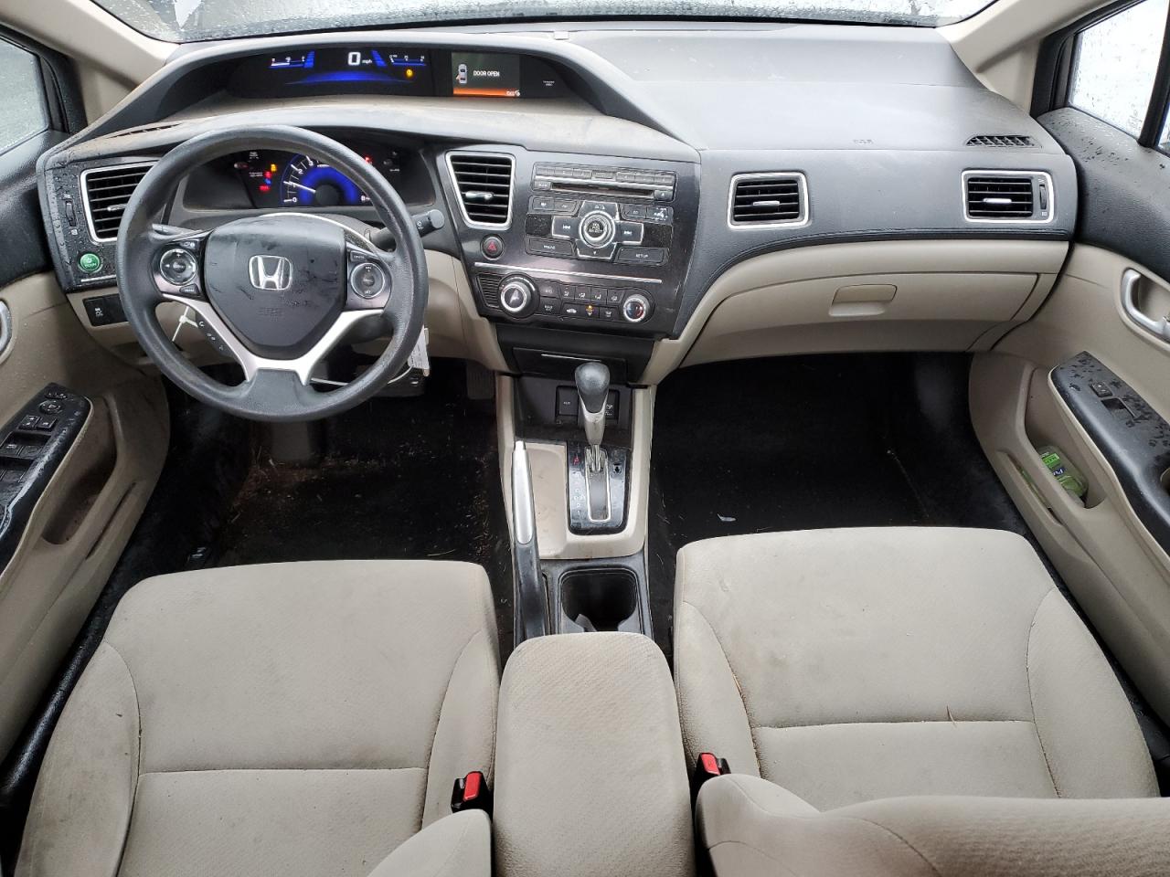 2013 Honda Civic VIN 19XFB2F59DE281313 Copart auction photo, front end damage thumbnail 8