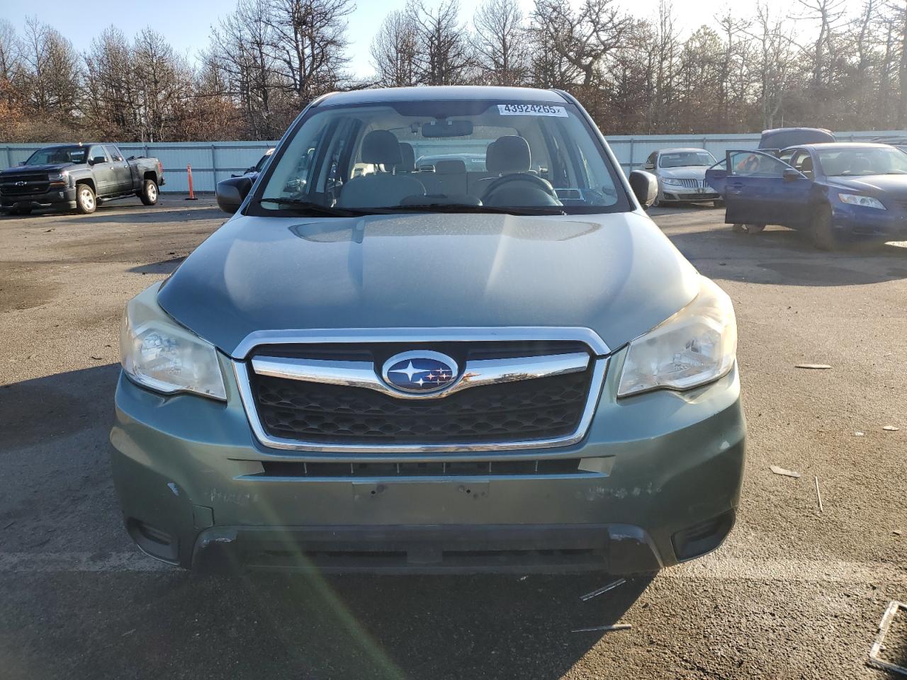 2014 Subaru Forester VIN JF2SJAAC0EH411977 Copart auction photo, side / minor dent/scratches damage thumbnail 5