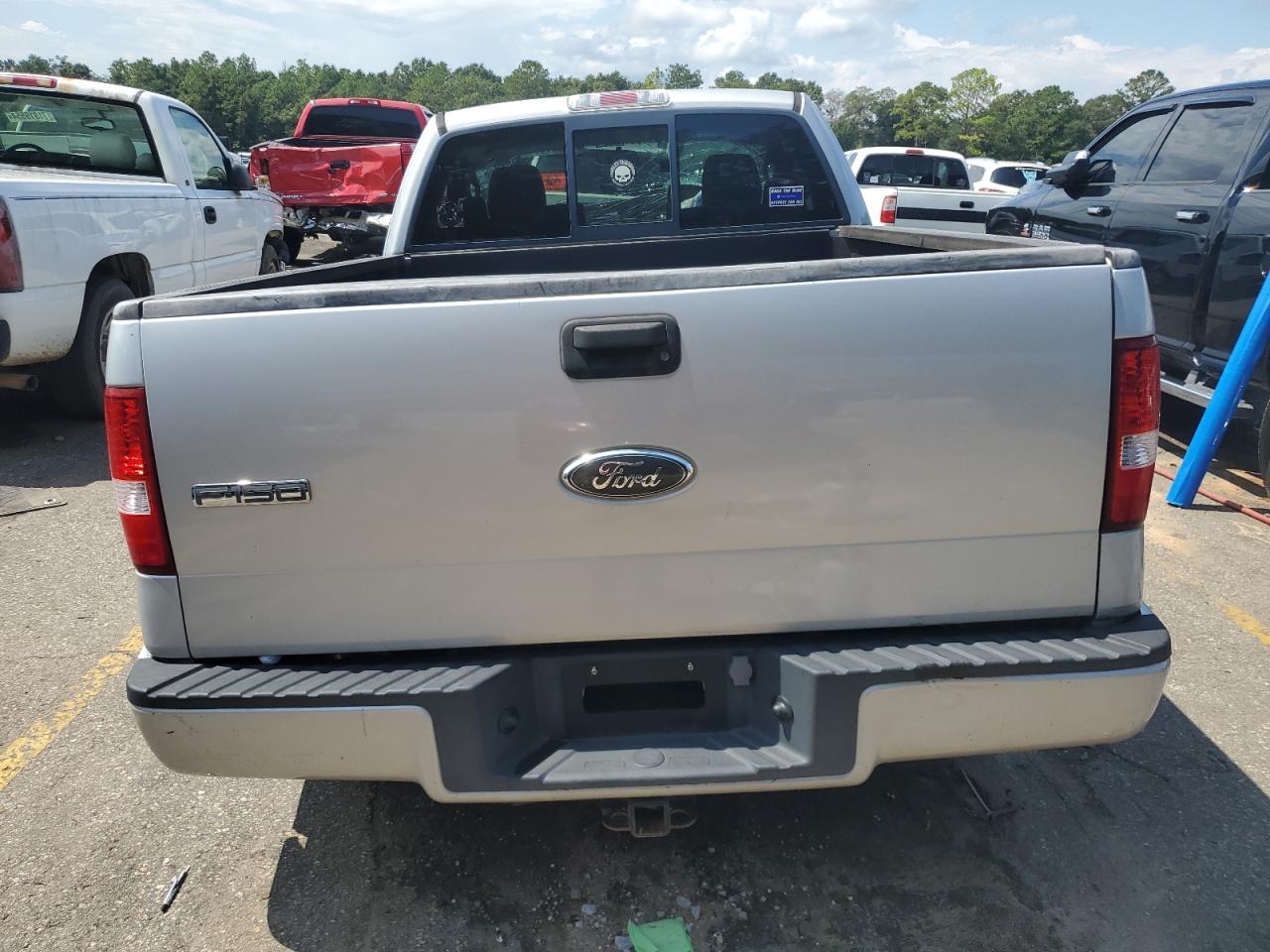 2006 Ford F-150 VIN 1FTRF12W96NB21232 Copart auction photo, all over damage thumbnail 6