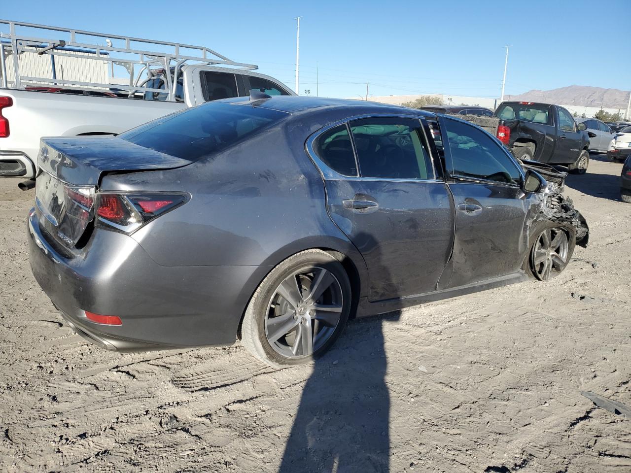 2016 Lexus GS VIN JTHBZ1BL7GA007431 Copart auction photo, front end / all over damage thumbnail 3