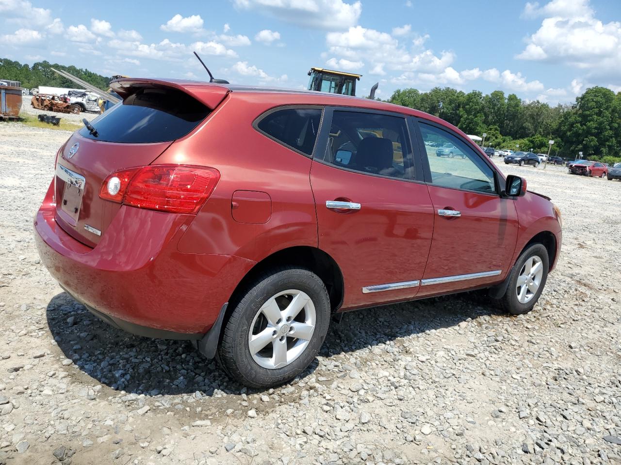 2013 Nissan Rogue VIN JN8AS5MT5DW033129 Copart auction photo, front end damage thumbnail 3