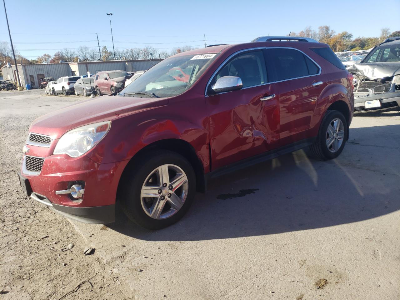 2015 Chevrolet Equinox VIN 2GNALDEK0F1134752