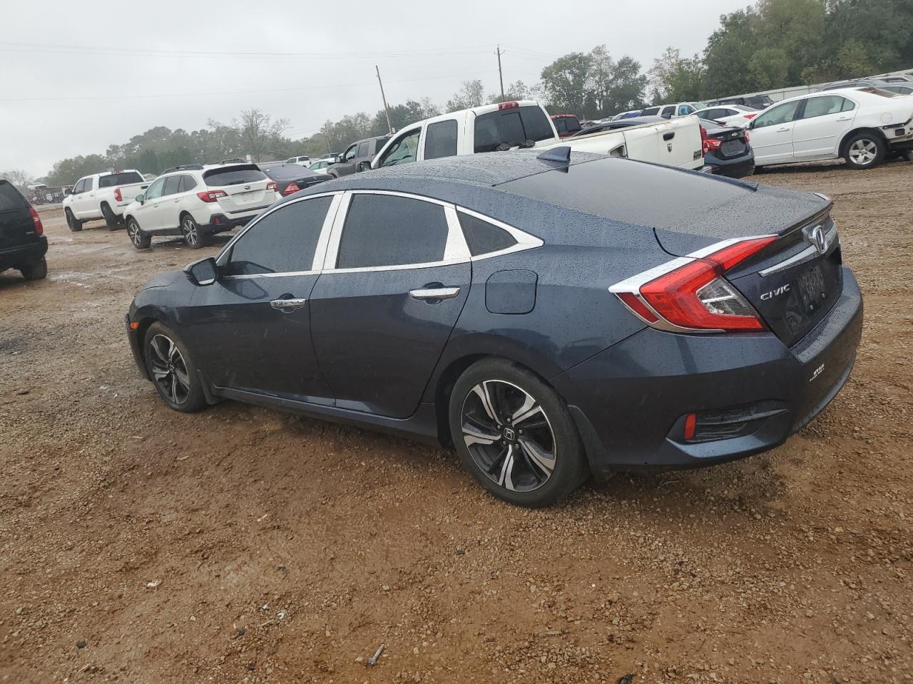 2017 Honda Civic VIN 19XFC1F92HE209918 Copart auction photo, front end damage thumbnail 2