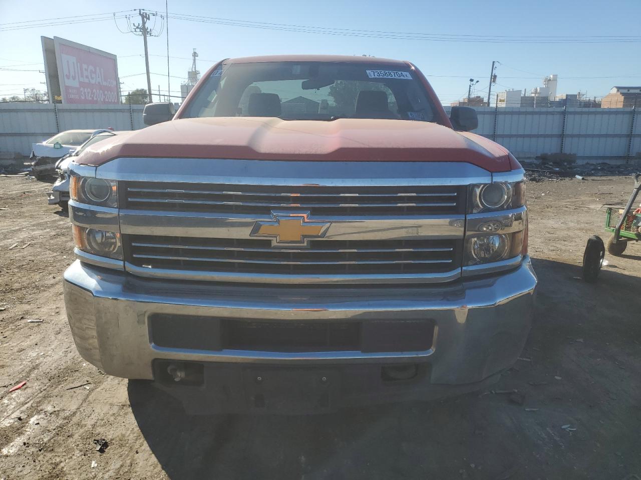 2017 Chevrolet Silverado VIN 1GC0KUEG7HZ264265 Copart auction photo, rear end / minor dent/scratches damage thumbnail 5