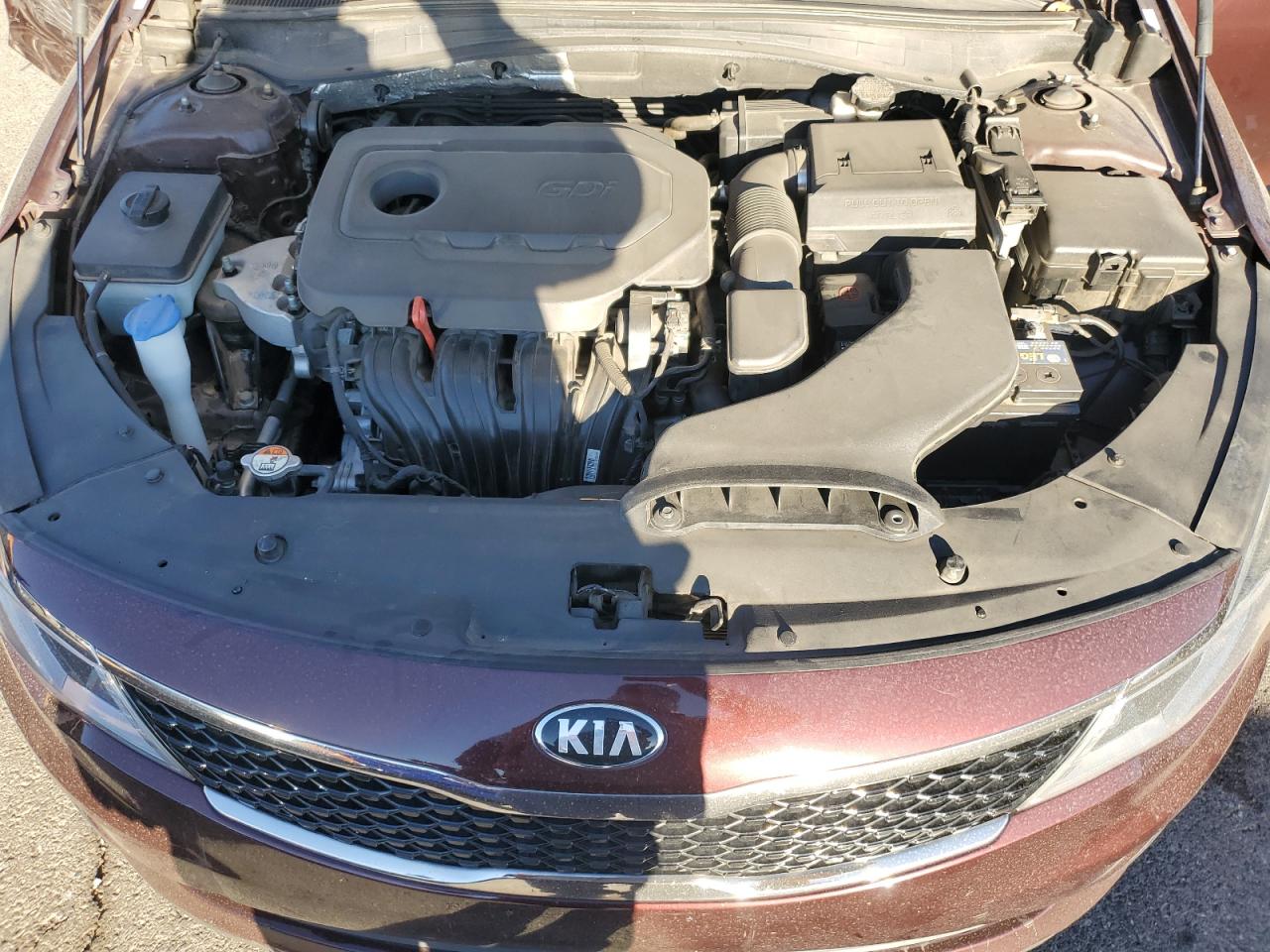 2018 KIA Optima VIN 5XXGT4L36JG268568 Copart auction photo, side damage thumbnail 11