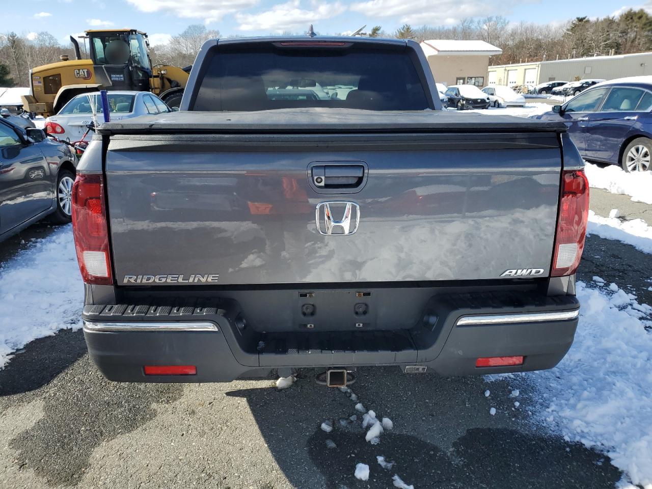 2017 Honda Ridgeline VIN 5FPYK3F68HB020947 Copart auction photo, side / minor dent/scratches damage thumbnail 6