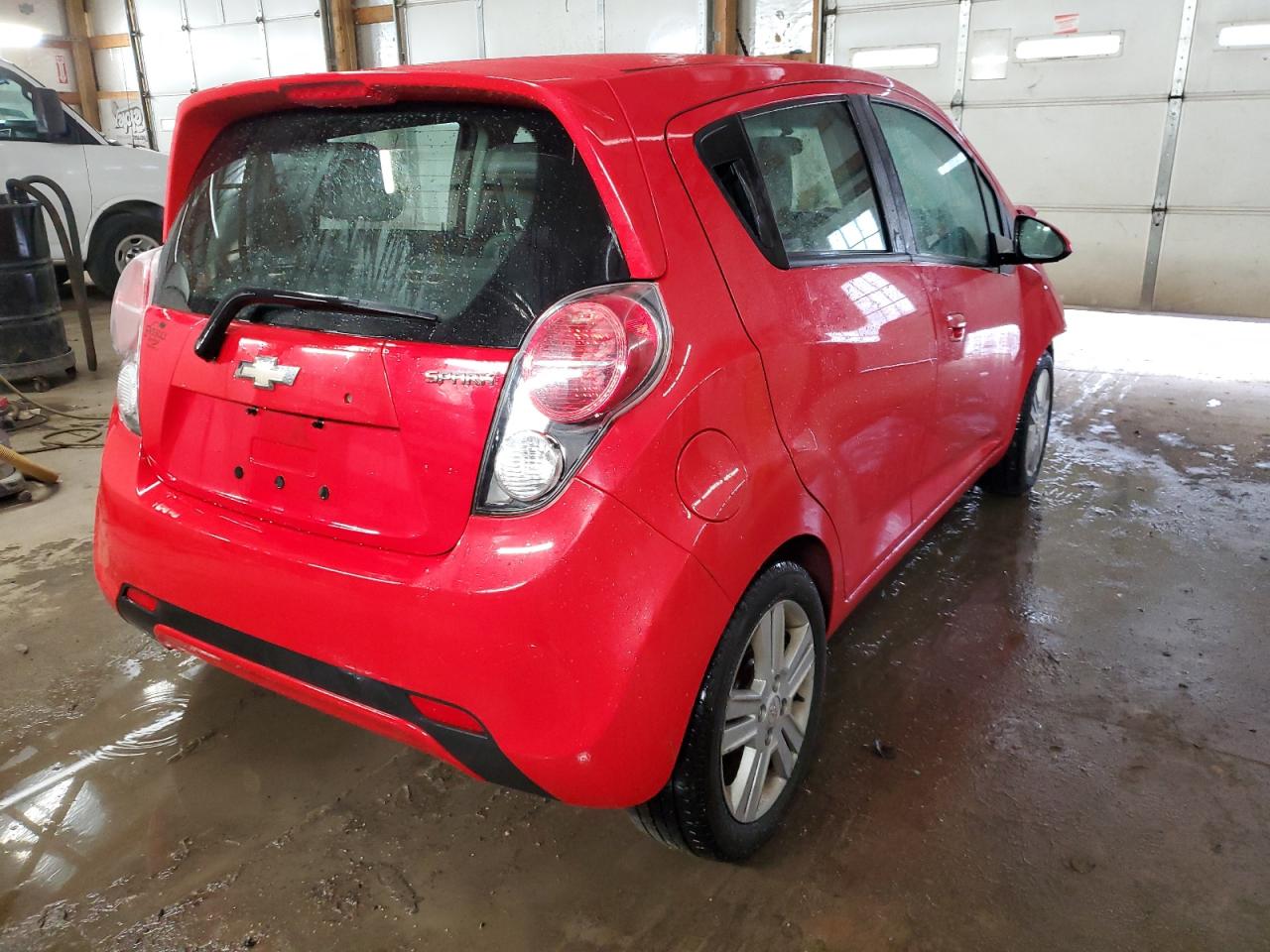 2013 Chevrolet Spark VIN KL8CD6S94DC542814 Copart auction photo, front end / minor dent/scratches damage thumbnail 3