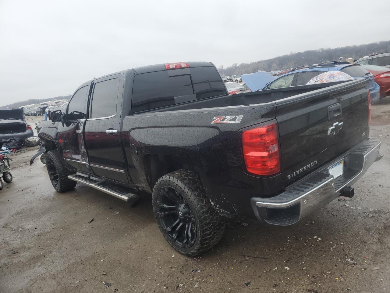 2015 Chevrolet Silverado VIN 3GCUKSEC2FG109798 Copart auction photo, front end damage thumbnail 2