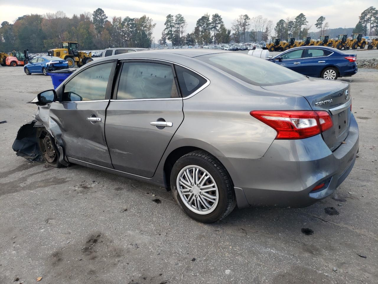 2017 Nissan Sentra VIN 3N1AB7AP1HY342287 Copart auction photo, all over / frame damage damage thumbnail 2