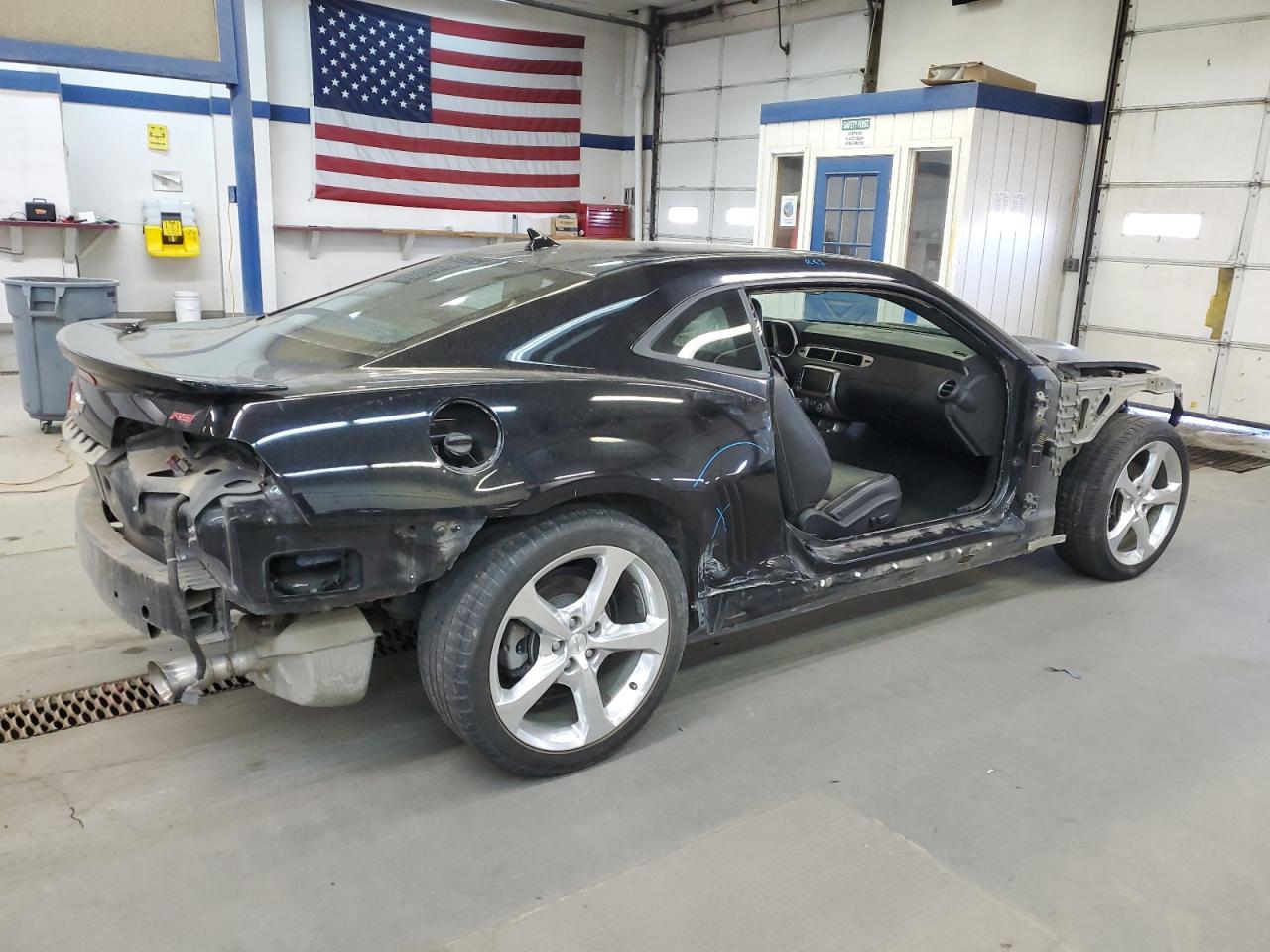 2015 Chevrolet Camaro VIN 2G1FF1E33F9249871 Copart auction photo, all over damage thumbnail 3
