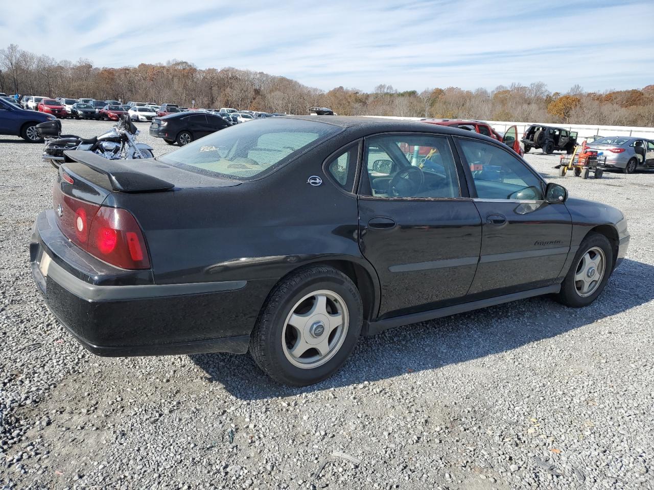 2000 Chevrolet Impala VIN 2G1WH55K7Y9294288 Copart auction photo, rear end / side damage thumbnail 3