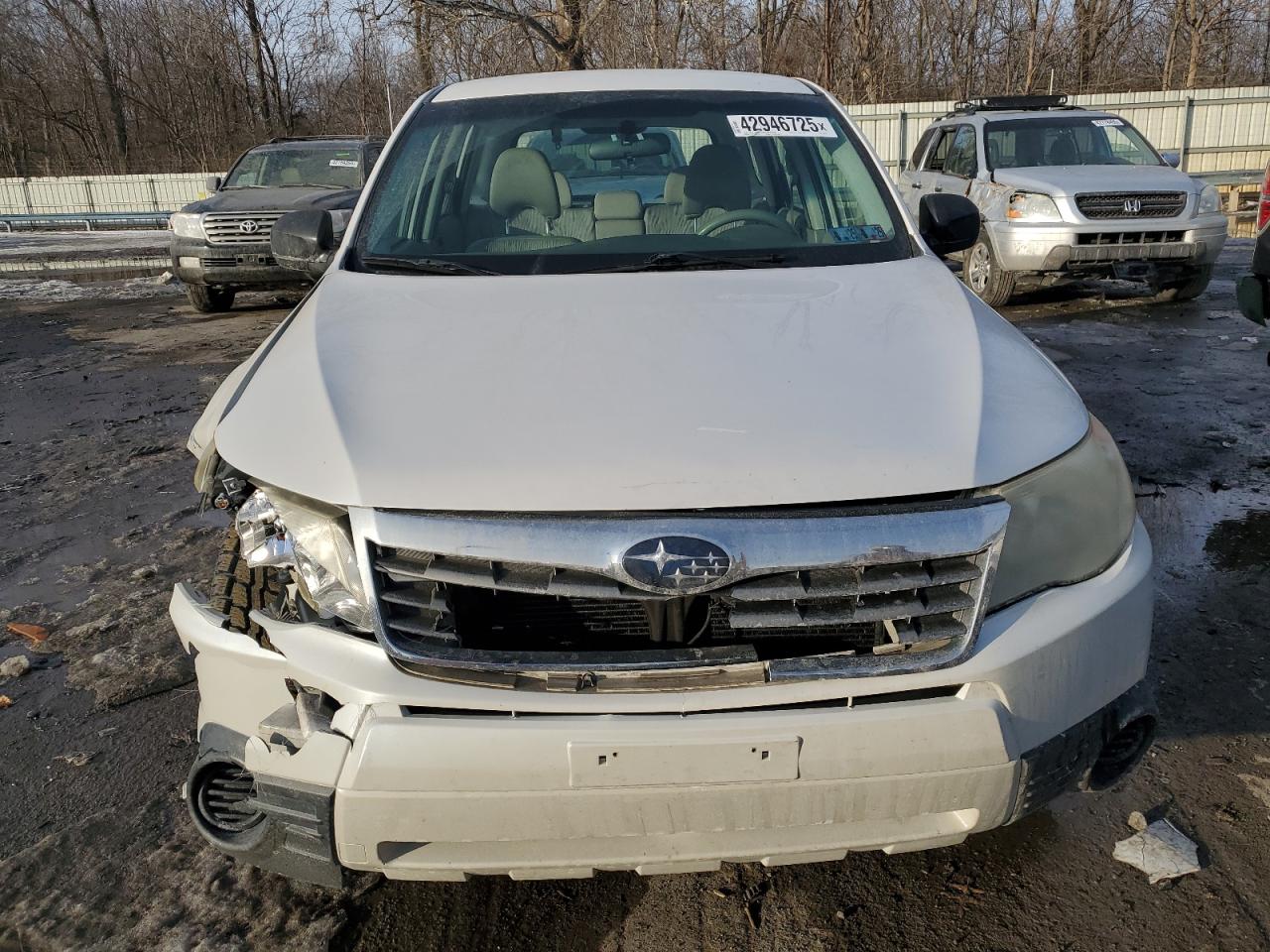 2010 Subaru Forester VIN JF2SH6AC8AH722415 Copart auction photo, front end damage thumbnail 5