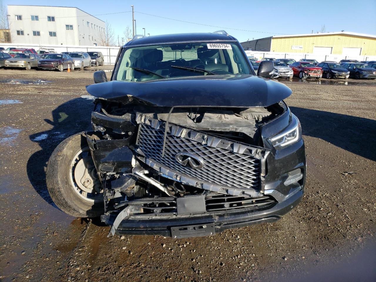 2019 Infiniti QX80 VIN JN8AZ2NEXK9232215 Copart auction photo, all over damage thumbnail 5