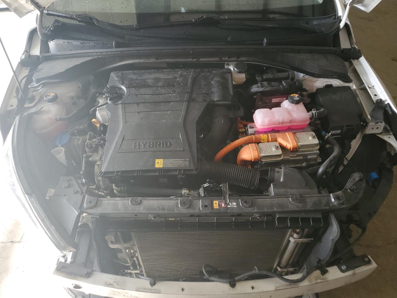 2021 Hyundai IONIQ VIN KMHC75LC0MU260811 Copart auction photo, front end damage thumbnail 12
