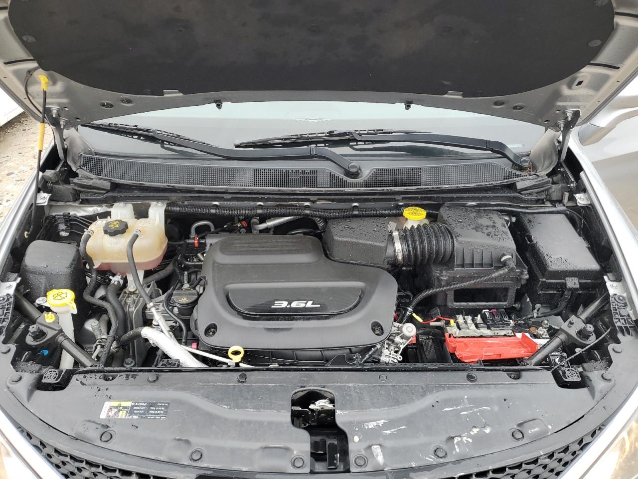 2017 Chrysler Pacifica VIN 2C4RC1EG4HR752814 Copart auction photo, front end / side damage thumbnail 12