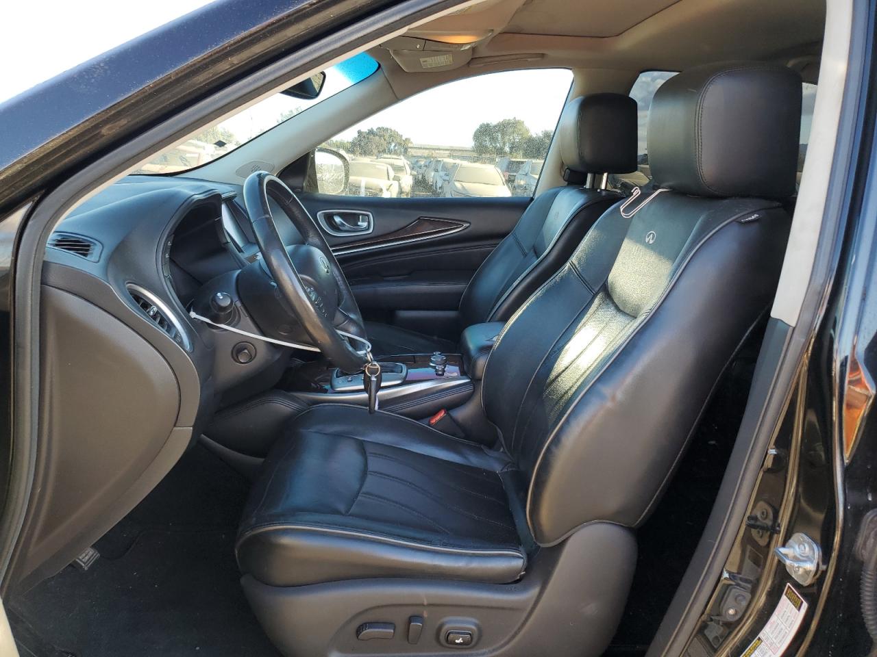 2014 Infiniti QX60 VIN 5N1AL0MM0EC525635 Copart auction photo, mechanical / side damage thumbnail 7