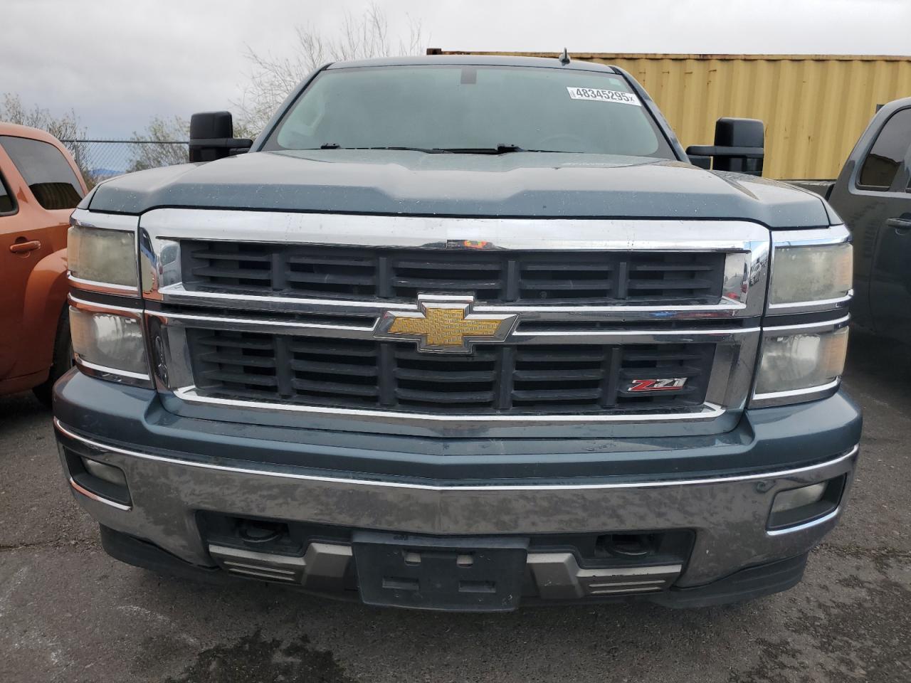 2014 Chevrolet Silverado VIN 3GCUKREC6EG181126 Copart auction photo, side / rear end damage thumbnail 5