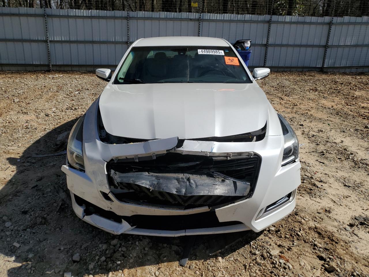 2015 Cadillac CTS VIN 1G6AP5SX6F0108609 Copart auction photo, front end damage thumbnail 5