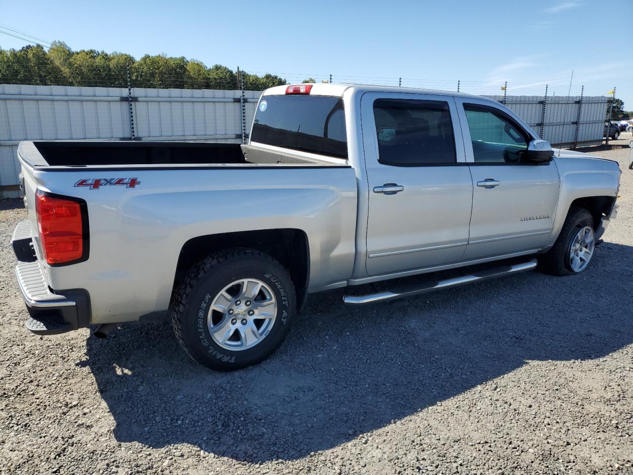 2015 Chevrolet Silverado VIN 3GCUKREH2FG242873 Copart auction photo, front end / undercarriage damage thumbnail 3