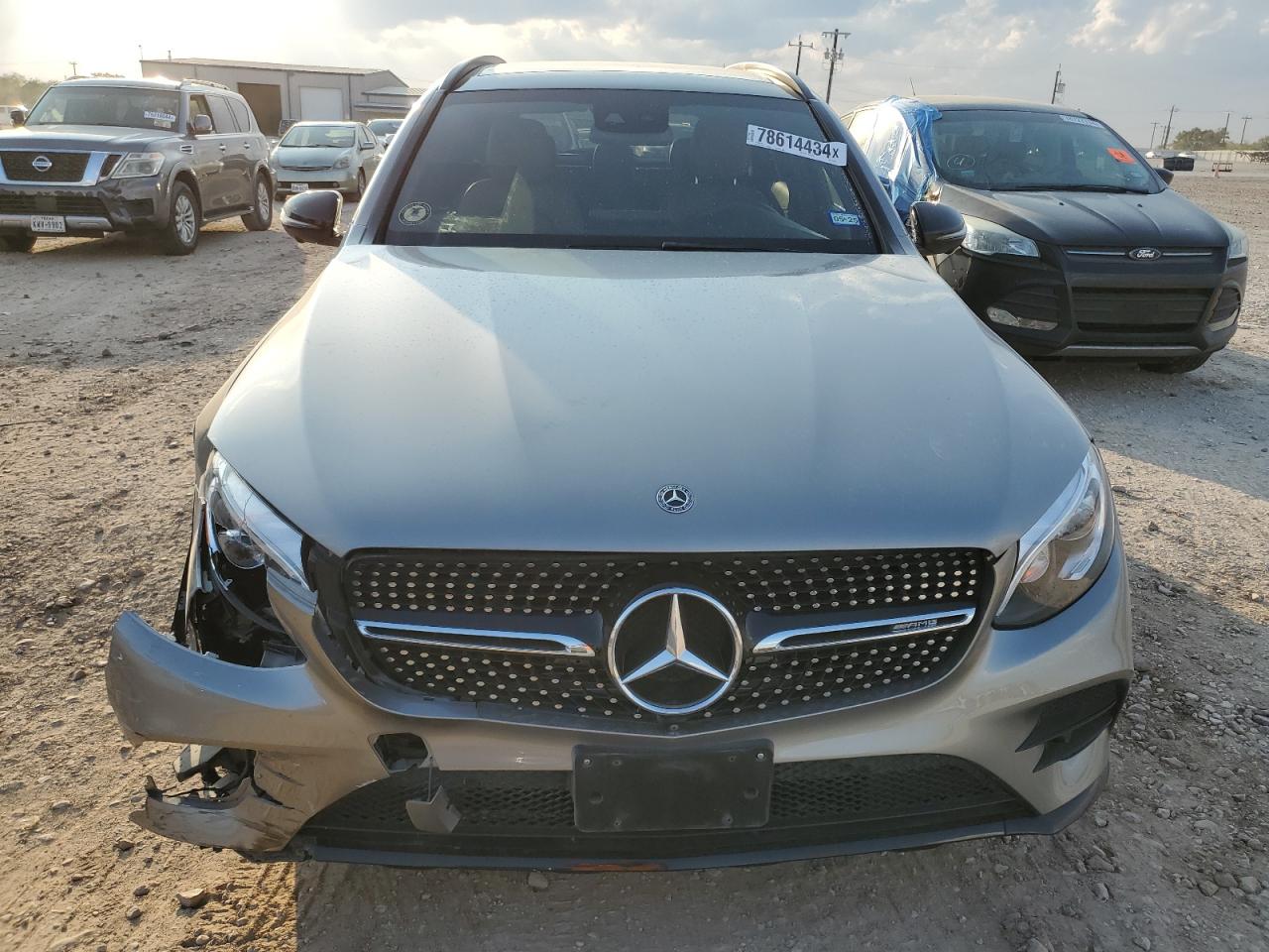 2019 Mercedes-Benz GLC VIN WDC0G6EB0KF493262 Copart auction photo, front end damage thumbnail 5