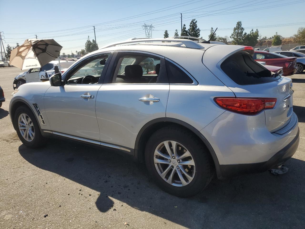 2011 Infiniti FX VIN JN8AS1MUXBM711531 Copart auction photo, vandalism damage thumbnail 2