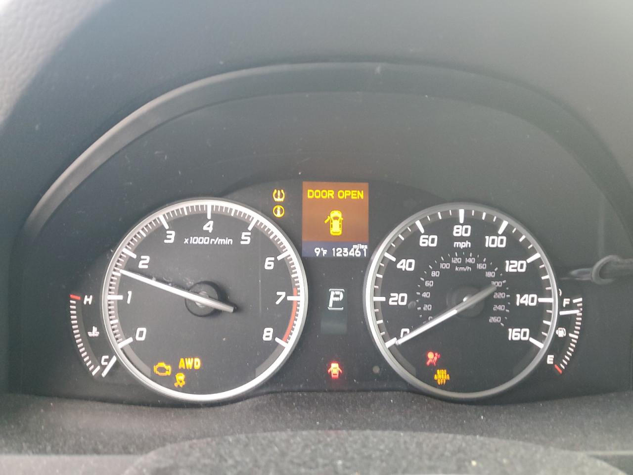 2014 Acura RDX VIN 5J8TB4H33EL008985 Copart auction photo, front end / minor dent/scratches damage thumbnail 9