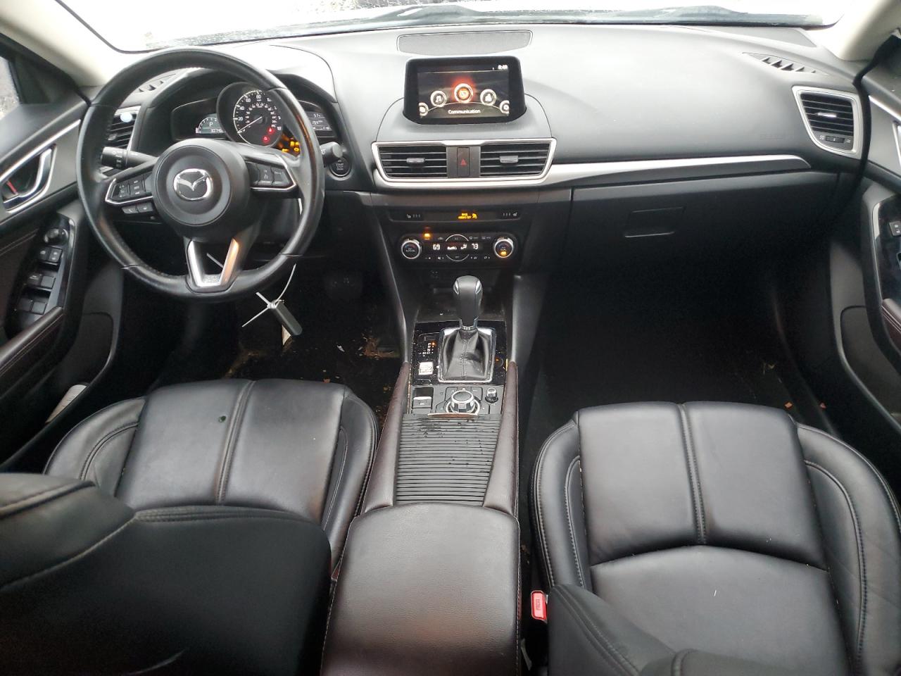 2017 Mazda 3 VIN JM1BN1L34H1142637 Copart auction photo, all over damage thumbnail 8