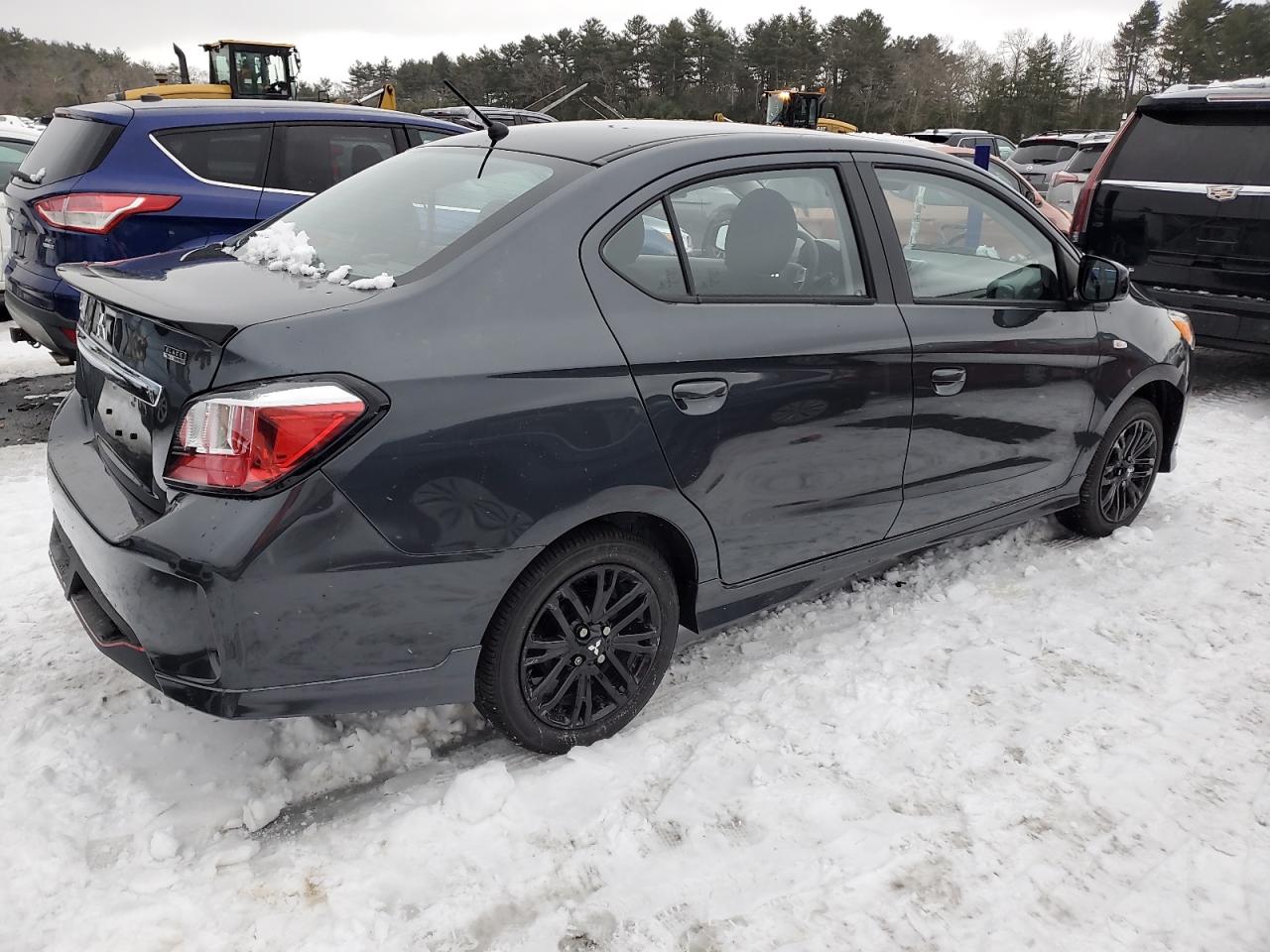 2024 Mitsubishi Mirage VIN ML32FUFJ8RHF11877 Copart auction photo, front end / minor dent/scratches damage thumbnail 3