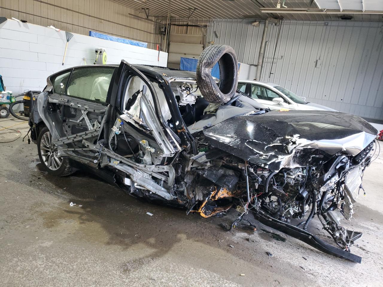 2020 Infiniti Q50 VIN JN1EV7AR5LM250718 Copart auction photo, all over damage thumbnail 4