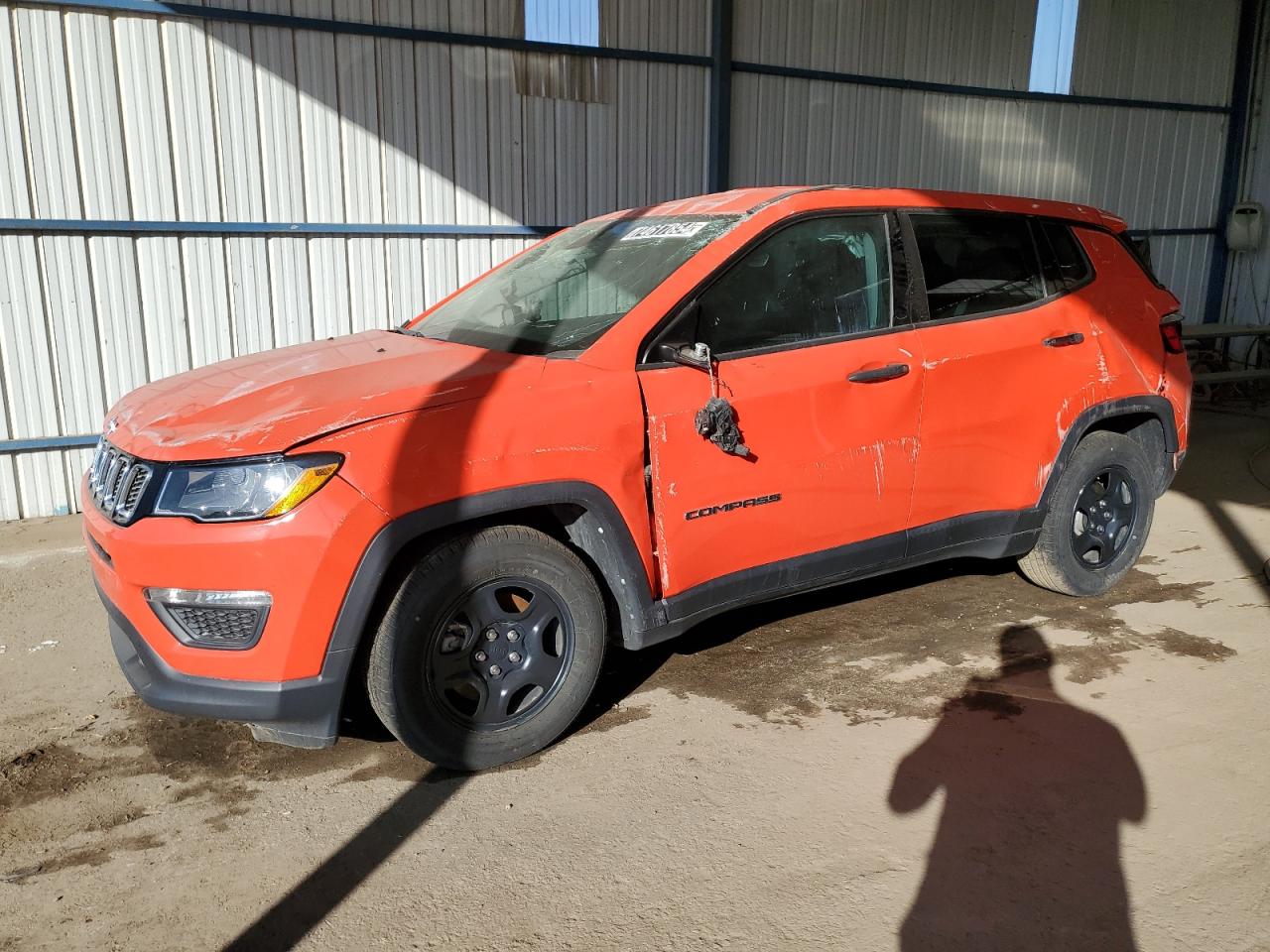 2021 Jeep Compass VIN 3C4NJCABXMT542610