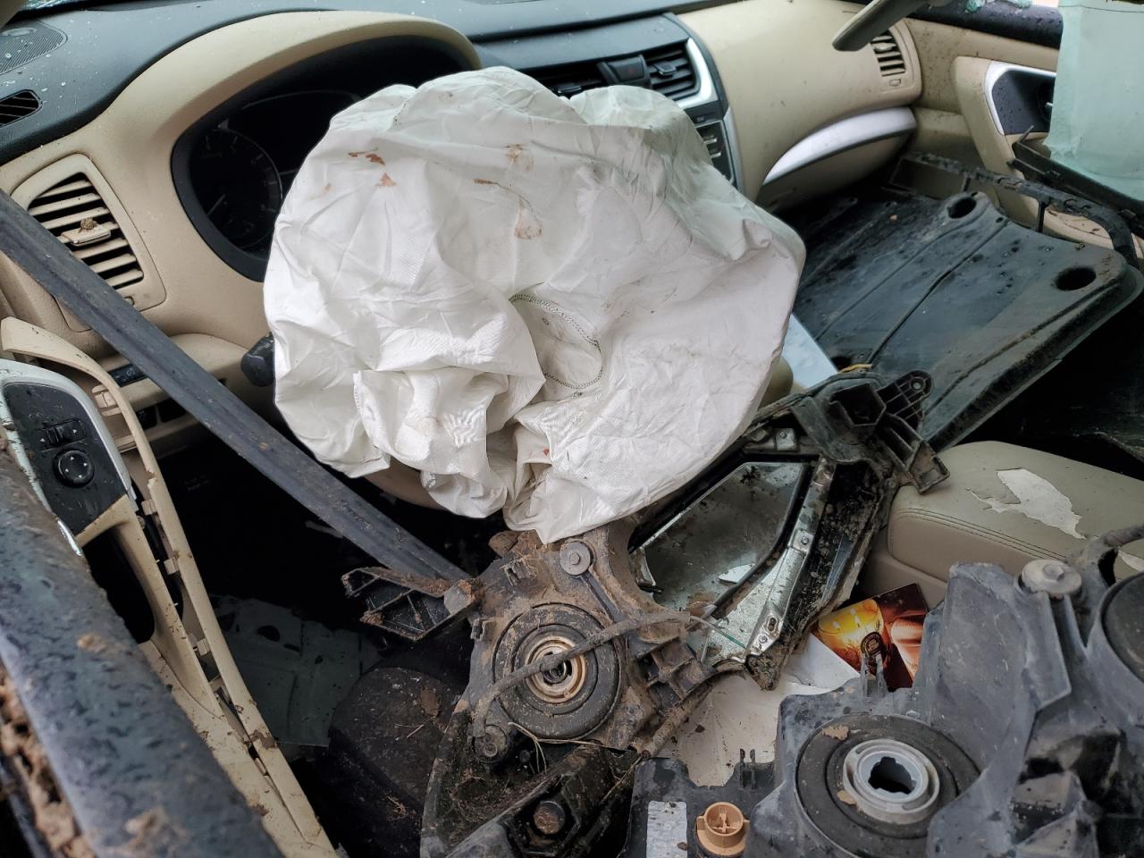 2016 Nissan Altima VIN 1N4AL3AP5GN346458 Copart auction photo, all over damage thumbnail 8