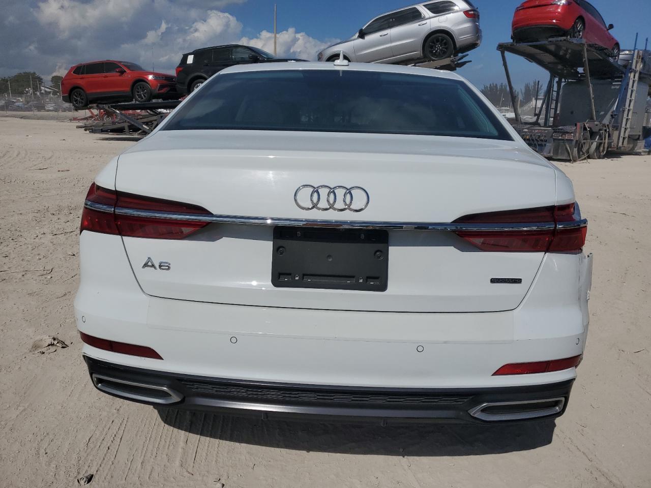 2019 Audi A6 VIN WAUM2AF2XKN033990 Copart auction photo, rear end damage thumbnail 6