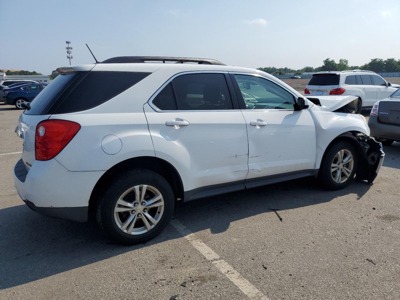 2014 Chevrolet Equinox VIN 2GNALBEK8E6354209 Copart auction photo, front end / side damage thumbnail 3